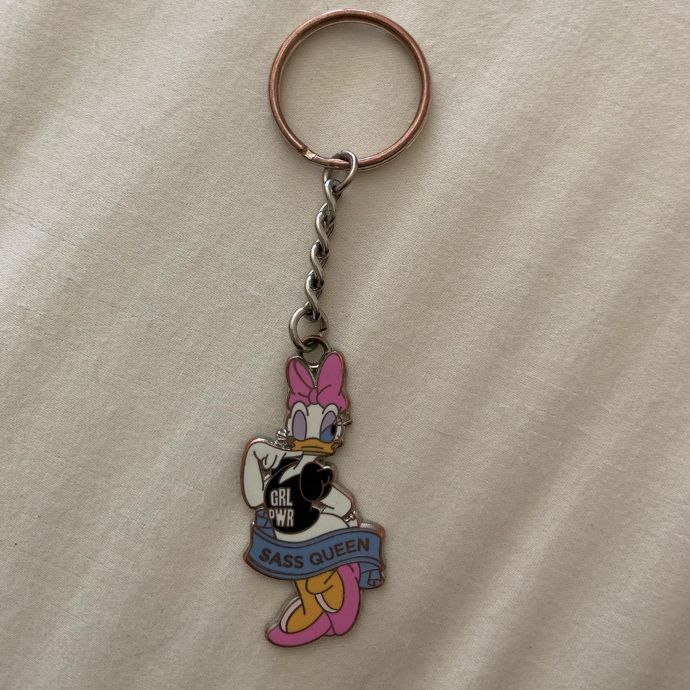 Daisy Duck key chain